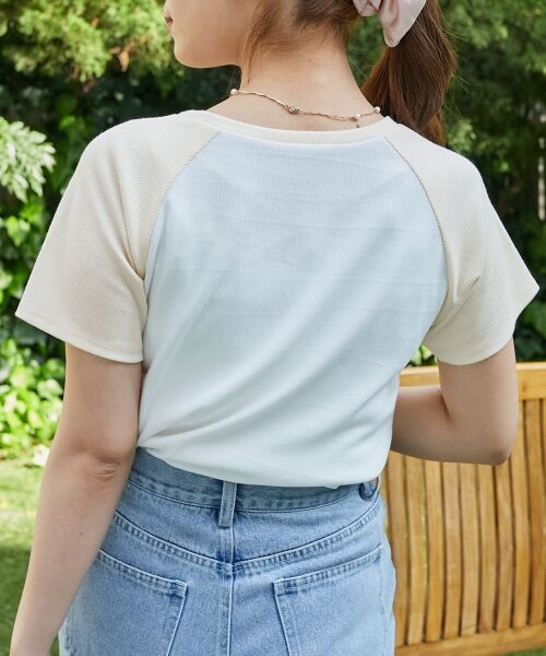 MAJESTIC LEGON / マジェスティックレゴン Tシャツ | ラグランネコチャンTシャツ | 詳細8