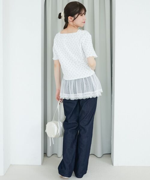 MAJESTIC LEGON / マジェスティックレゴン カーディガン・ボレロ | ペプラムキャミセットカットカーデ | 詳細19