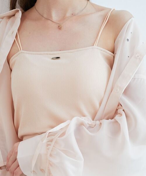 MAJESTIC LEGON / マジェスティックレゴン キャミソール・チューブトップ | ◎カップ付きキャミ | 詳細10