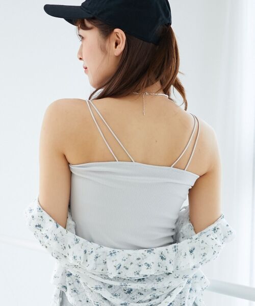 MAJESTIC LEGON / マジェスティックレゴン キャミソール・チューブトップ | ◎カップ付きキャミ | 詳細13