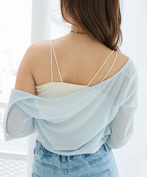 MAJESTIC LEGON / マジェスティックレゴン キャミソール・チューブトップ | ◎カップ付きキャミ | 詳細4
