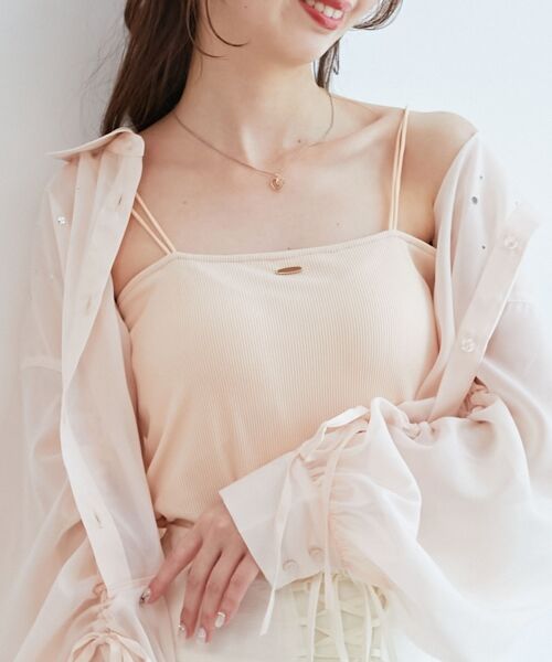 MAJESTIC LEGON / マジェスティックレゴン キャミソール・チューブトップ | ◎カップ付きキャミ | 詳細7