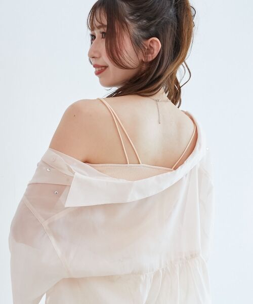 MAJESTIC LEGON / マジェスティックレゴン キャミソール・チューブトップ | ◎カップ付きキャミ | 詳細9