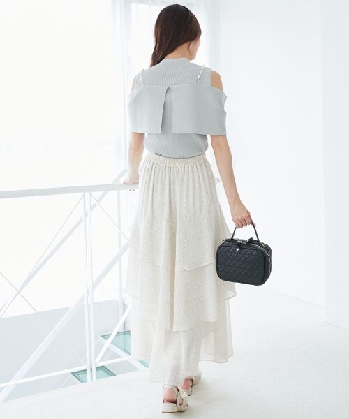 MAJESTIC LEGON / マジェスティックレゴン ニット・セーター | パールチェーンビジューリボンニット | 詳細12