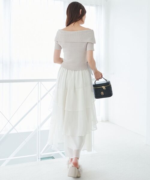 MAJESTIC LEGON / マジェスティックレゴン ニット・セーター | レースアップオフショルニット | 詳細21