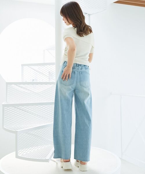 MAJESTIC LEGON / マジェスティックレゴン ニット・セーター | レースアップオフショルニット | 詳細7