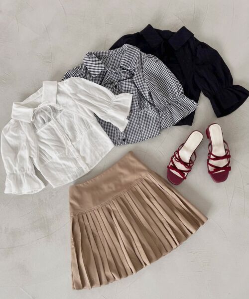 MAJESTIC LEGON / マジェスティックレゴン シャツ・ブラウス | デコルテオープンブラウス | 詳細24