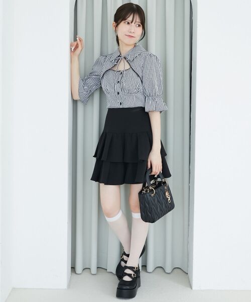 MAJESTIC LEGON / マジェスティックレゴン シャツ・ブラウス | デコルテオープンブラウス | 詳細8