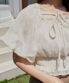 MAJESTIC LEGON / マジェスティックレゴン シャツ・ブラウス | 前後2wayバルーン袖ブラウス