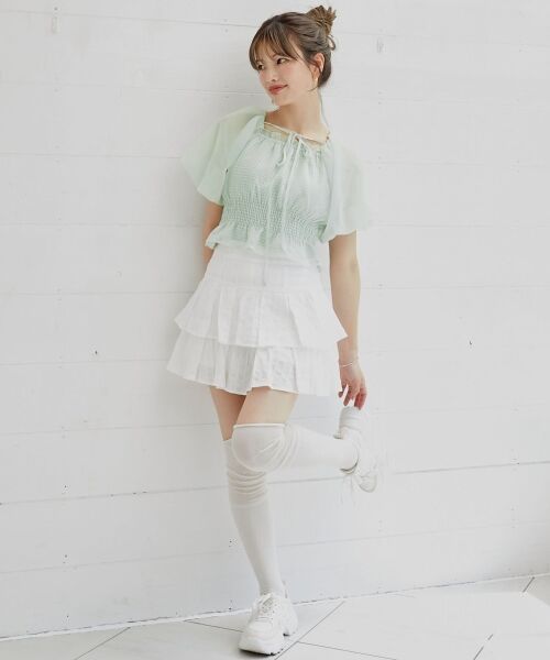 MAJESTIC LEGON / マジェスティックレゴン シャツ・ブラウス | 前後2wayバルーン袖ブラウス | 詳細1