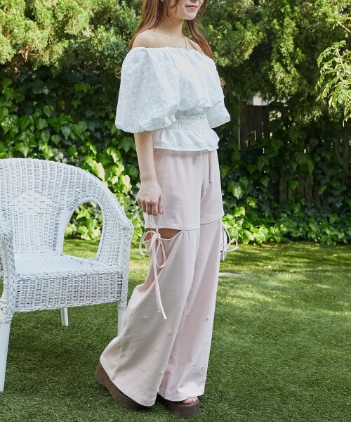 MAJESTIC LEGON / マジェスティックレゴン シャツ・ブラウス | 前後2wayバルーン袖ブラウス | 詳細10