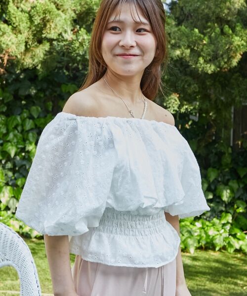 MAJESTIC LEGON / マジェスティックレゴン シャツ・ブラウス | 前後2wayバルーン袖ブラウス | 詳細14