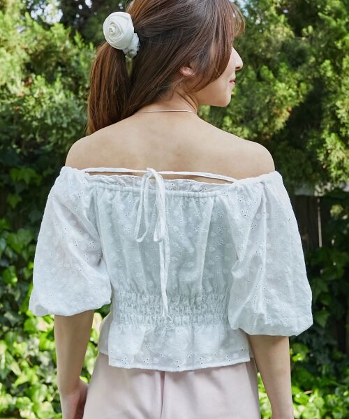 MAJESTIC LEGON / マジェスティックレゴン シャツ・ブラウス | 前後2wayバルーン袖ブラウス | 詳細15