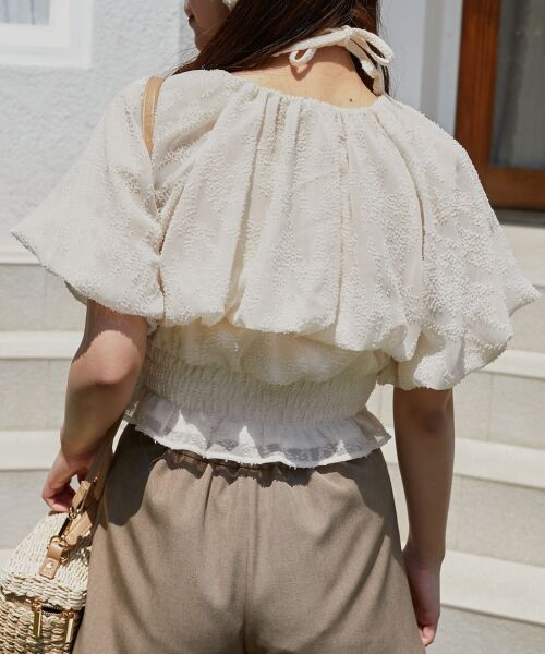 MAJESTIC LEGON / マジェスティックレゴン シャツ・ブラウス | 前後2wayバルーン袖ブラウス | 詳細22