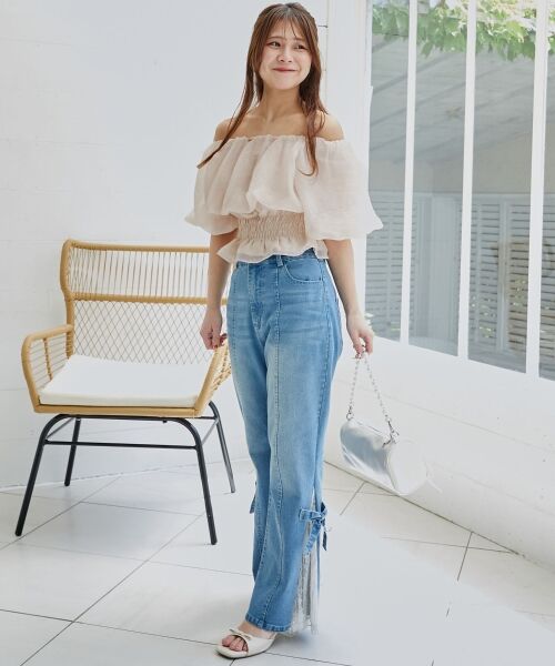 MAJESTIC LEGON / マジェスティックレゴン シャツ・ブラウス | 前後2wayバルーン袖ブラウス | 詳細25