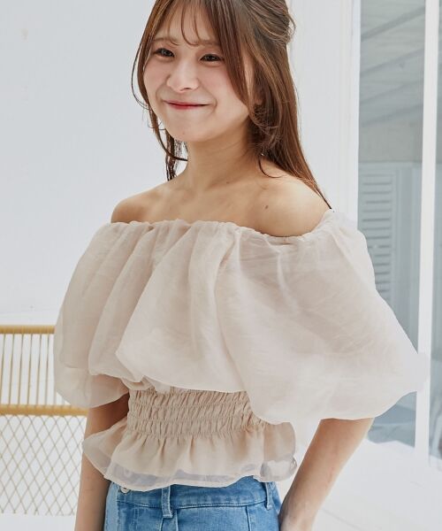 MAJESTIC LEGON / マジェスティックレゴン シャツ・ブラウス | 前後2wayバルーン袖ブラウス | 詳細28