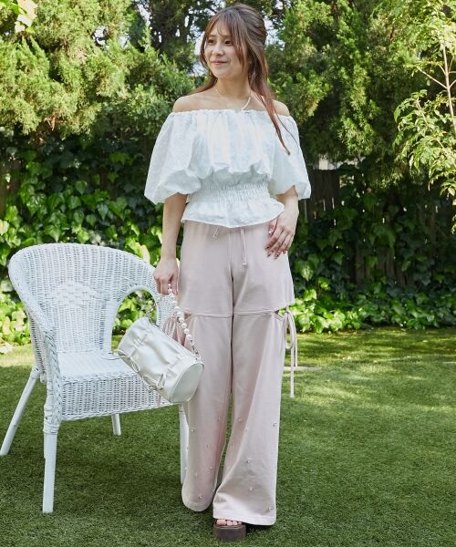 MAJESTIC LEGON / マジェスティックレゴン シャツ・ブラウス | 前後2wayバルーン袖ブラウス | 詳細9