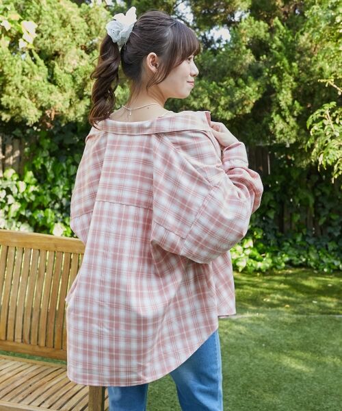 MAJESTIC LEGON / マジェスティックレゴン シャツ・ブラウス | 2wayミディチェックシャツ | 詳細21