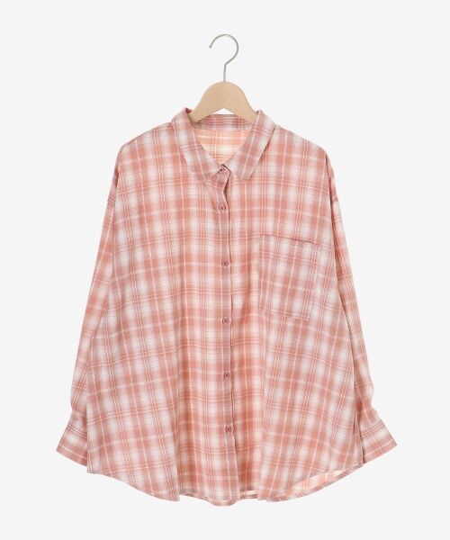 MAJESTIC LEGON / マジェスティックレゴン シャツ・ブラウス | 2wayミディチェックシャツ | 詳細24