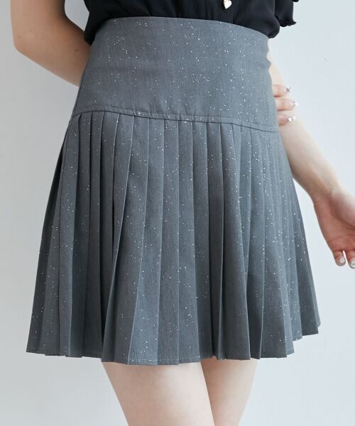 MAJESTIC LEGON / マジェスティックレゴン ロング・マキシ丈スカート | キラキラプリーツスカート | 詳細14