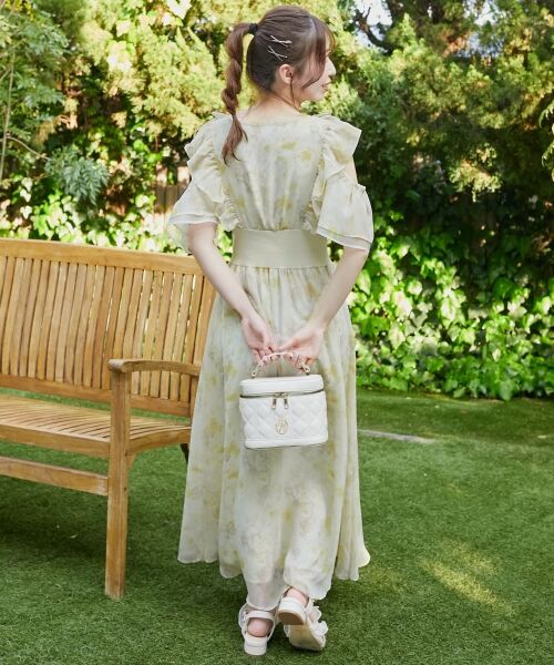 MAJESTIC LEGON / マジェスティックレゴン ロング・マキシ丈ワンピース | マルチwayフリルコルセットワンピ | 詳細19