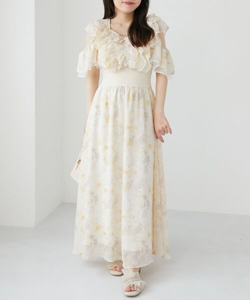 MAJESTIC LEGON / マジェスティックレゴン ロング・マキシ丈ワンピース | マルチwayフリルコルセットワンピ | 詳細24