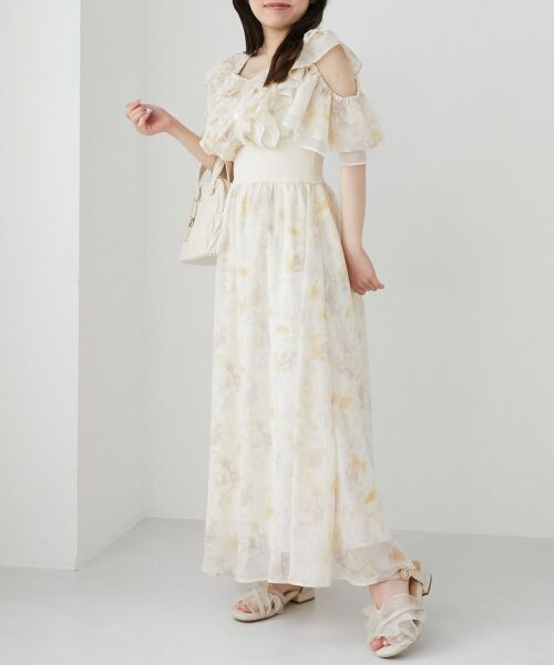 MAJESTIC LEGON / マジェスティックレゴン ロング・マキシ丈ワンピース | マルチwayフリルコルセットワンピ | 詳細25