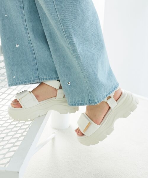 MAJESTIC LEGON / マジェスティックレゴン サンダル | ワイドベルトスポサン | 詳細1