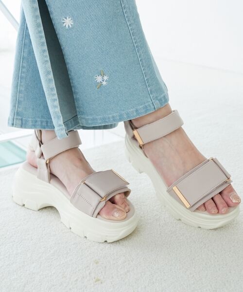 MAJESTIC LEGON / マジェスティックレゴン サンダル | ワイドベルトスポサン | 詳細10