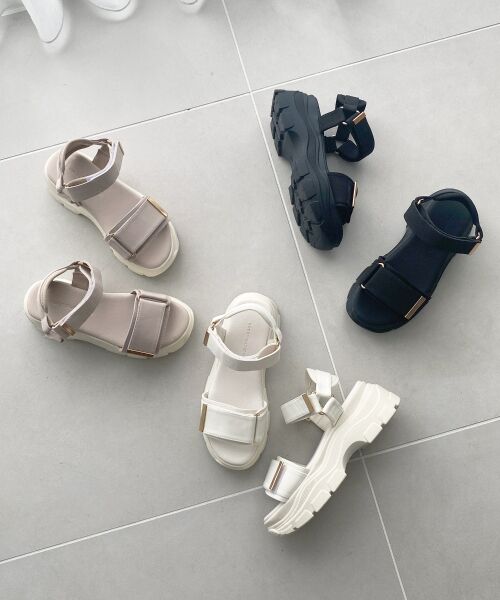 MAJESTIC LEGON / マジェスティックレゴン サンダル | ワイドベルトスポサン | 詳細17