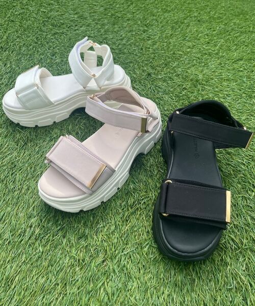 MAJESTIC LEGON / マジェスティックレゴン サンダル | ワイドベルトスポサン | 詳細22