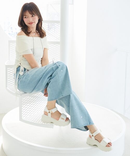 MAJESTIC LEGON / マジェスティックレゴン サンダル | ワイドベルトスポサン | 詳細4