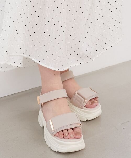 MAJESTIC LEGON / マジェスティックレゴン サンダル | ワイドベルトスポサン | 詳細6