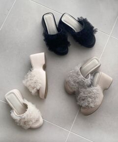 MAJESTIC LEGON / マジェスティックレゴン サンダル | ボリュームフリルサンダル