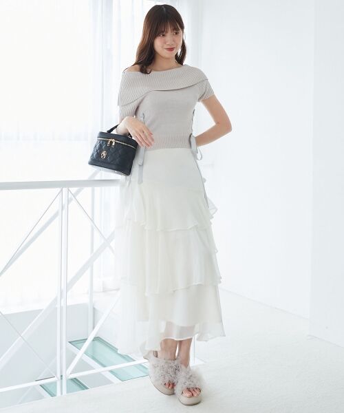 MAJESTIC LEGON / マジェスティックレゴン サンダル | ボリュームフリルサンダル | 詳細10