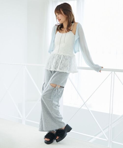 MAJESTIC LEGON / マジェスティックレゴン サンダル | ボリュームフリルサンダル | 詳細15