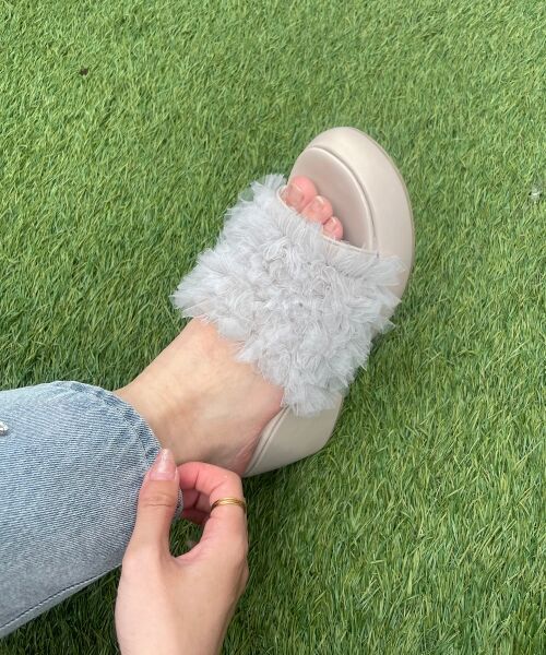 MAJESTIC LEGON / マジェスティックレゴン サンダル | ボリュームフリルサンダル | 詳細17