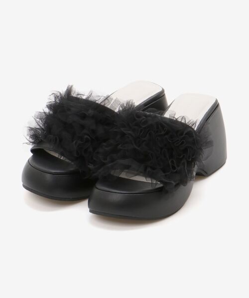 MAJESTIC LEGON / マジェスティックレゴン サンダル | ボリュームフリルサンダル | 詳細23