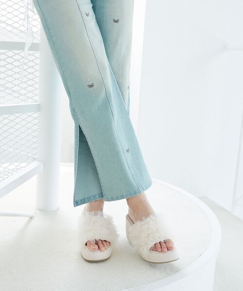 MAJESTIC LEGON / マジェスティックレゴン サンダル | ボリュームフリルサンダル | 詳細5