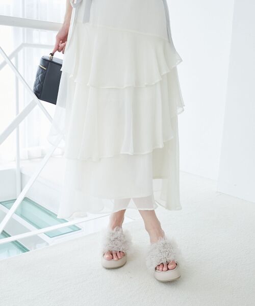 MAJESTIC LEGON / マジェスティックレゴン サンダル | ボリュームフリルサンダル | 詳細9