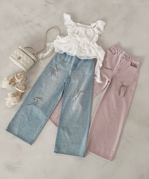 MAJESTIC LEGON / マジェスティックレゴン デニムパンツ | トキメキデニム | 詳細27