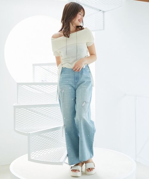 MAJESTIC LEGON / マジェスティックレゴン デニムパンツ | トキメキデニム | 詳細6