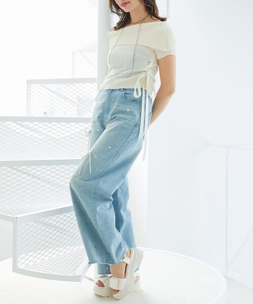 MAJESTIC LEGON / マジェスティックレゴン デニムパンツ | トキメキデニム | 詳細7