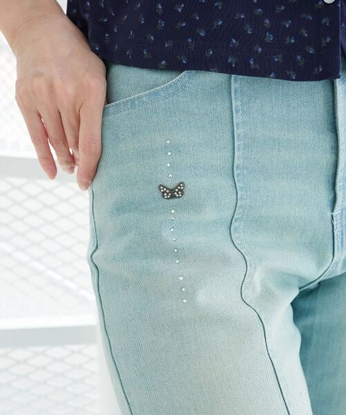 MAJESTIC LEGON / マジェスティックレゴン デニムパンツ | バリエーションスリットデニム | 詳細10