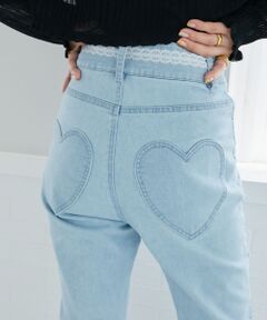 MAJESTIC LEGON / マジェスティックレゴン デニムパンツ | ヒップハートフレアパンツ