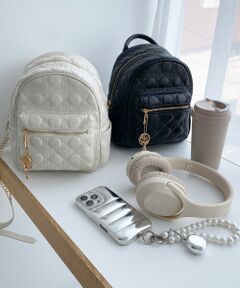 MAJESTIC LEGON / マジェスティックレゴン リュック・バックパック | チャームセットキルティングリュック