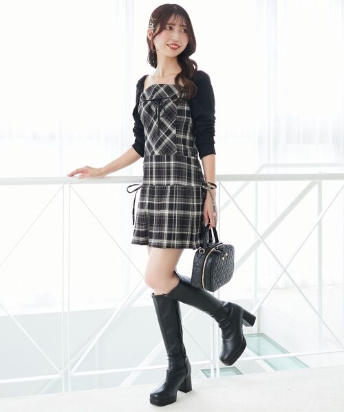 MAJESTIC LEGON / マジェスティックレゴン トートバッグ | ハートキルティングスクエアバッグ | 詳細18