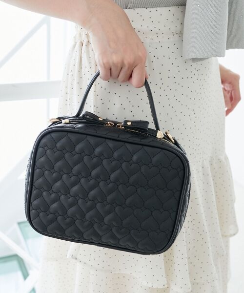 MAJESTIC LEGON / マジェスティックレゴン トートバッグ | ハートキルティングスクエアバッグ | 詳細21