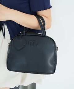 MAJESTIC LEGON / マジェスティックレゴン ボストンバッグ | ハートチャームセットスクエアボストン