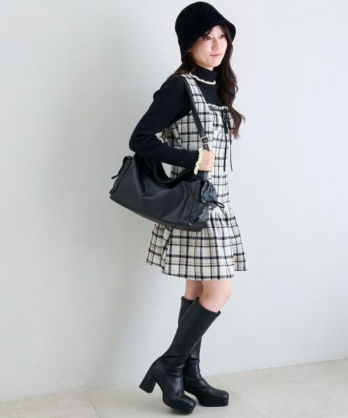 MAJESTIC LEGON / マジェスティックレゴン ショルダーバッグ | サイドリボンショルダーバッグ | 詳細9